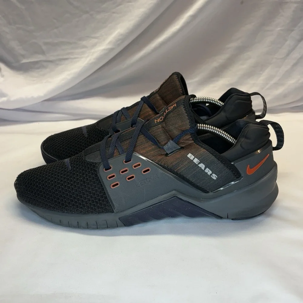 Nike Free Metcon 2 Chicago Bears Shoes Men's US 12 AQ8306 Gym Training Running